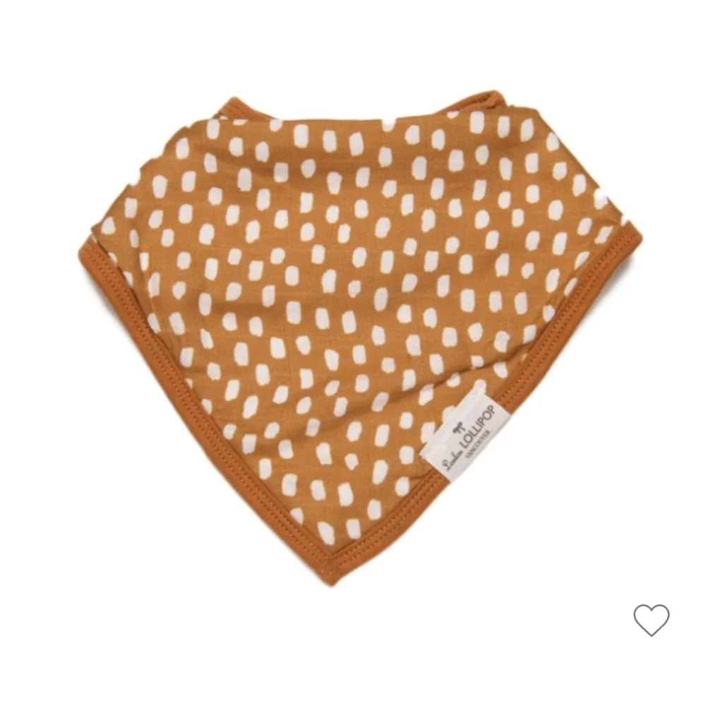 Loulou Lollipop 2pk Muslin Bandana Bib Set